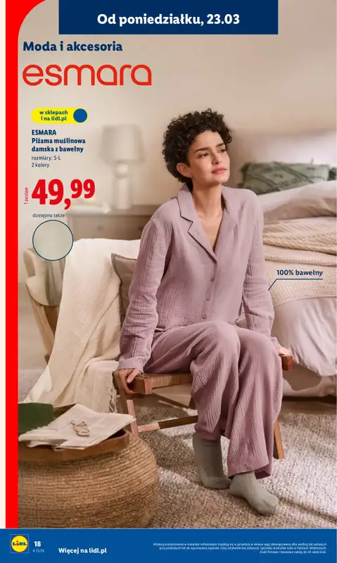 Lidl - gazetka promocyjna Katalog od poniedziałku 23.03 do niedzieli 29.03 - strona 18