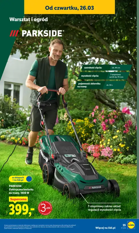 Lidl - gazetka promocyjna Katalog od poniedziałku 23.03 do niedzieli 29.03 - strona 45
