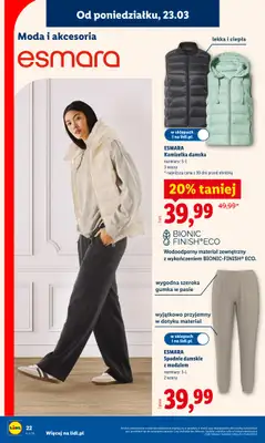 Lidl - gazetka promocyjna Katalog od poniedziałku 23.03 do niedzieli 29.03 - strona 22