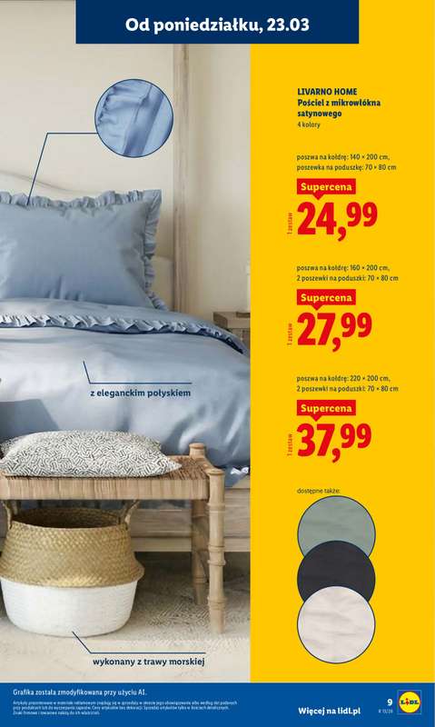 Lidl - gazetka promocyjna Katalog od poniedziałku 23.03 do niedzieli 29.03 - strona 9