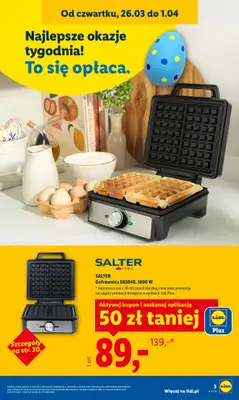 Lidl - gazetka promocyjna Katalog od poniedziałku 23.03 do niedzieli 29.03 - strona 3