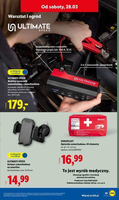 Lidl - gazetka promocyjna Katalog od poniedziałku 23.03 do niedzieli 29.03 - strona 55