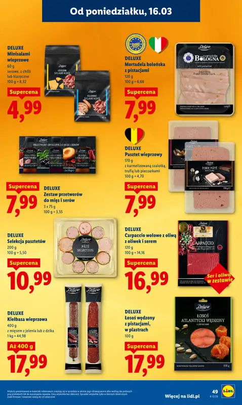 Lidl - gazetka promocyjna Oferta od poniedziałku od poniedziałku 16.03 do środy 18.03 - strona 51