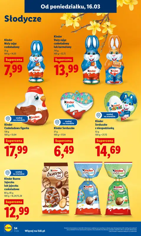 Lidl - gazetka promocyjna Oferta od poniedziałku od poniedziałku 16.03 do środy 18.03 - strona 56