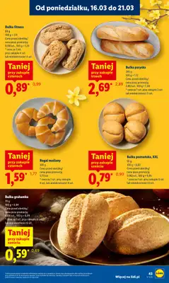 Lidl - gazetka promocyjna Oferta od poniedziałku od poniedziałku 16.03 do środy 18.03 - strona 45