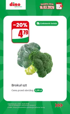 Dino - gazetka promocyjna Specjalna oferta na 16.03.2026 - promocje spoza gazetki od poniedziałku 16.03 do poniedziałku 16.03 - strona 4