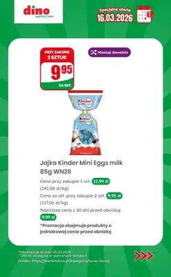 Dino - gazetka promocyjna Specjalna oferta na 16.03.2026 - promocje spoza gazetki od poniedziałku 16.03 do poniedziałku 16.03 - strona 8