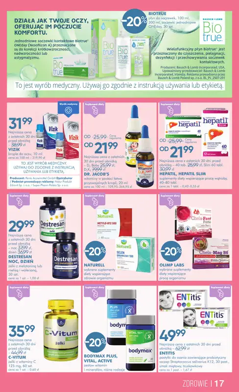 Super-Pharm - gazetka promocyjna Gazetka Mali pomocnicy twojej codzienności od środy 18.03 do wtorku 31.03 - strona 17