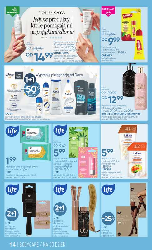 Super-Pharm - gazetka promocyjna Gazetka Mali pomocnicy twojej codzienności od środy 18.03 do wtorku 31.03 - strona 14