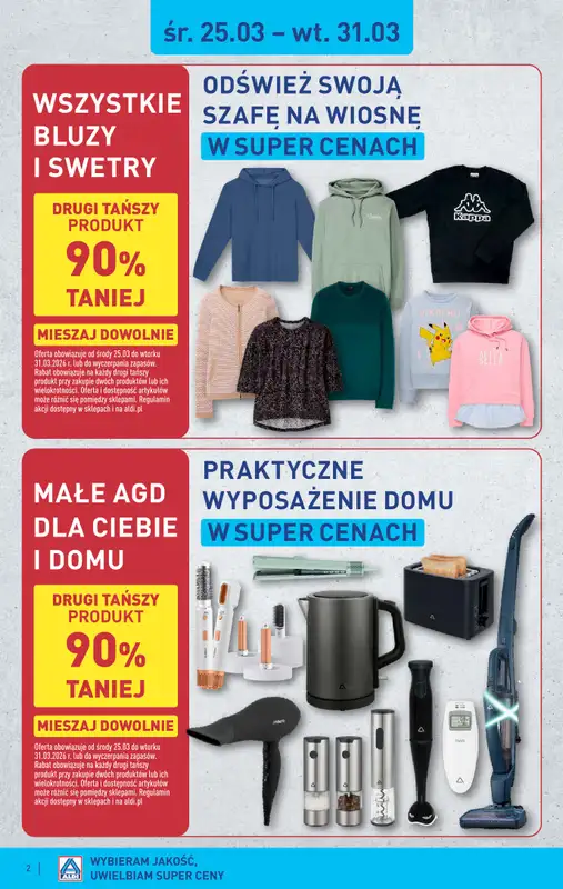 Aldi - gazetka promocyjna Aldi ma to coś! od środy 25.03 do soboty 28.03 - strona 2
