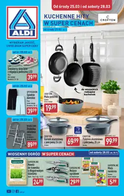 Aldi - gazetka promocyjna Aldi ma to coś! od środy 25.03 do soboty 28.03