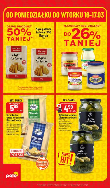 POLOmarket - gazetka promocyjna Super hity od poniedziałku 16.03 do wtorku 17.03 - strona 4