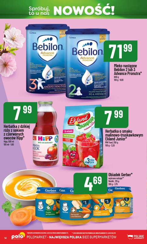 POLOmarket - gazetka promocyjna Katalog Nowości od poniedziałku 16.03 do czwartku 30.04 - strona 14