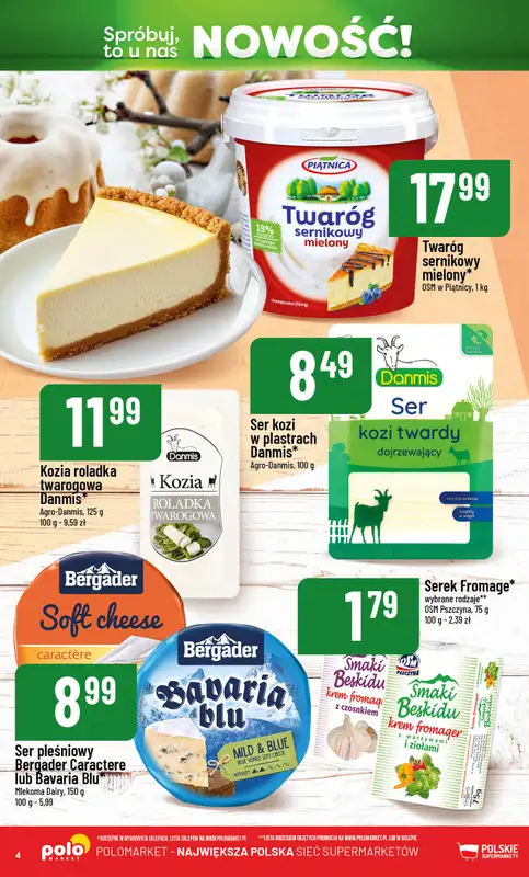 POLOmarket - gazetka promocyjna Katalog Nowości od poniedziałku 16.03 do czwartku 30.04 - strona 4