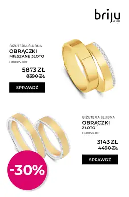 Briju - gazetka promocyjna Targi Ślubne oferta od poniedziałku 16.03 do soboty 21.03 - strona 5