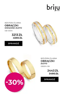 Briju - gazetka promocyjna Targi Ślubne oferta od poniedziałku 16.03 do soboty 21.03 - strona 3