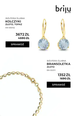 Briju - gazetka promocyjna Targi Ślubne oferta od poniedziałku 16.03 do soboty 21.03 - strona 11