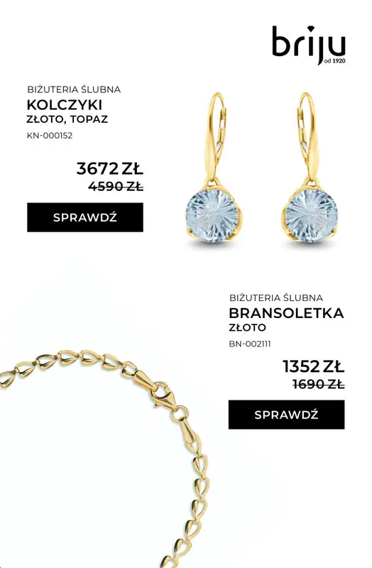 Briju - gazetka promocyjna Targi Ślubne oferta od poniedziałku 16.03 do soboty 21.03 - strona 11