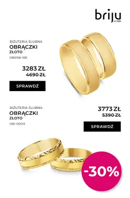 Briju - gazetka promocyjna Targi Ślubne oferta od poniedziałku 16.03 do soboty 21.03 - strona 12