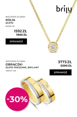 Briju - gazetka promocyjna Targi Ślubne oferta od poniedziałku 16.03 do soboty 21.03 - strona 10