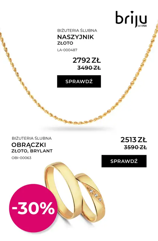 Briju - gazetka promocyjna Targi Ślubne oferta od poniedziałku 16.03 do soboty 21.03 - strona 4