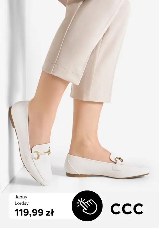 CCC - gazetka promocyjna Mokasyny, loafersy, lordsy, baleriny damskie od poniedziałku 16.03  - strona 4
