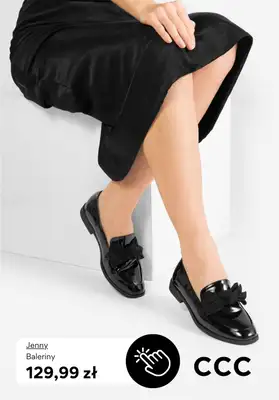 CCC - gazetka promocyjna Mokasyny, loafersy, lordsy, baleriny damskie od poniedziałku 16.03  - strona 8
