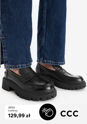 CCC - gazetka promocyjna Mokasyny, loafersy, lordsy, baleriny damskie od poniedziałku 16.03  - strona 7
