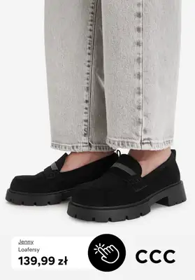 CCC - gazetka promocyjna Mokasyny, loafersy, lordsy, baleriny damskie od poniedziałku 16.03  - strona 10