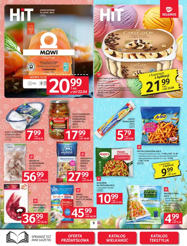 Selgros - gazetka promocyjna Oferta spożywcza od czwartku 19.03 do środy 25.03 - strona 9