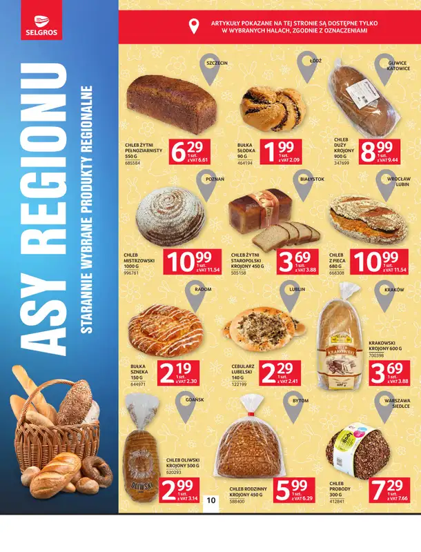 Selgros - gazetka promocyjna Oferta spożywcza od czwartku 19.03 do środy 25.03 - strona 10
