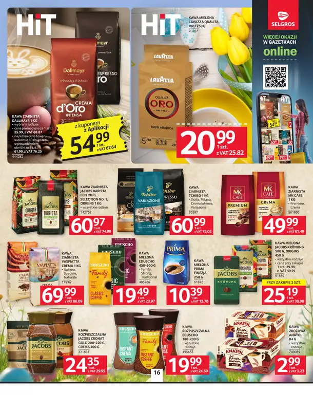 Selgros - gazetka promocyjna Oferta spożywcza od czwartku 19.03 do środy 25.03 - strona 16