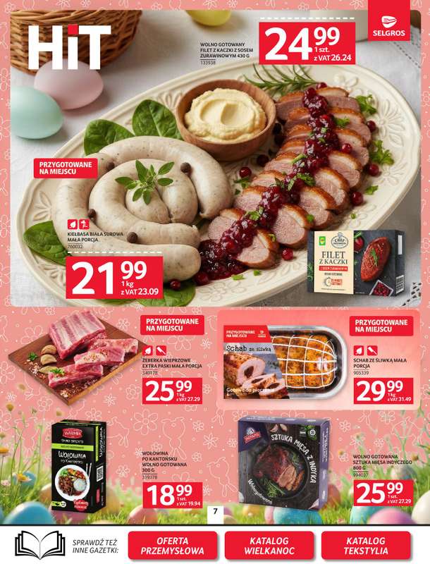 Selgros - gazetka promocyjna Oferta spożywcza od czwartku 19.03 do środy 25.03 - strona 7