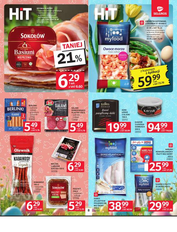 Selgros - gazetka promocyjna Oferta spożywcza od czwartku 19.03 do środy 25.03 - strona 8