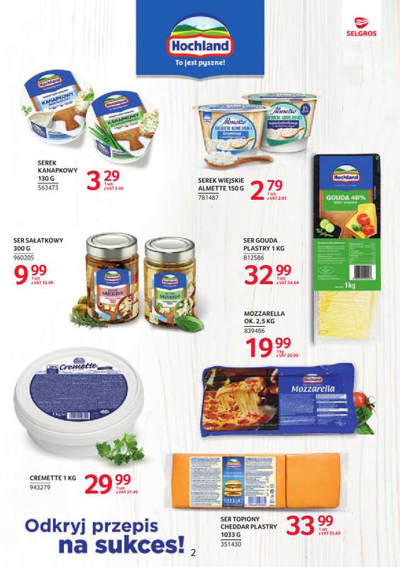 Selgros - gazetka promocyjna Markowe Produkty od czwartku 19.03 do środy 25.03 - strona 2