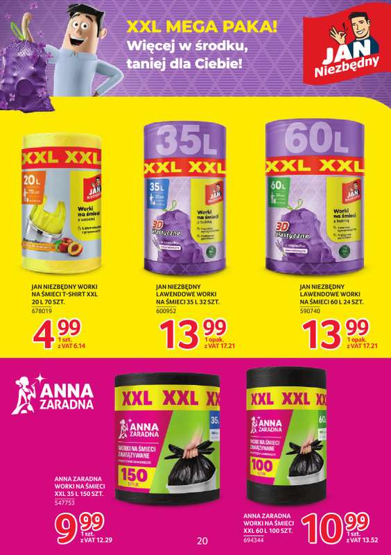 Selgros - gazetka promocyjna Markowe Produkty od czwartku 19.03 do środy 25.03 - strona 20