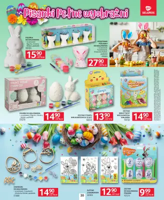 Selgros - gazetka promocyjna Katalog Wielkanoc od czwartku 19.03 do soboty 04.04 - strona 20