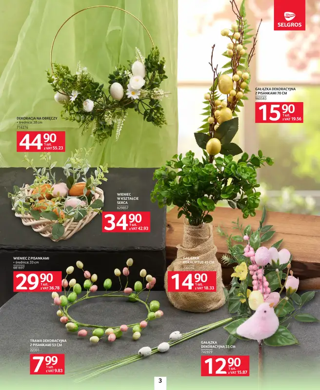 Selgros - gazetka promocyjna Katalog Wielkanoc   - strona 3
