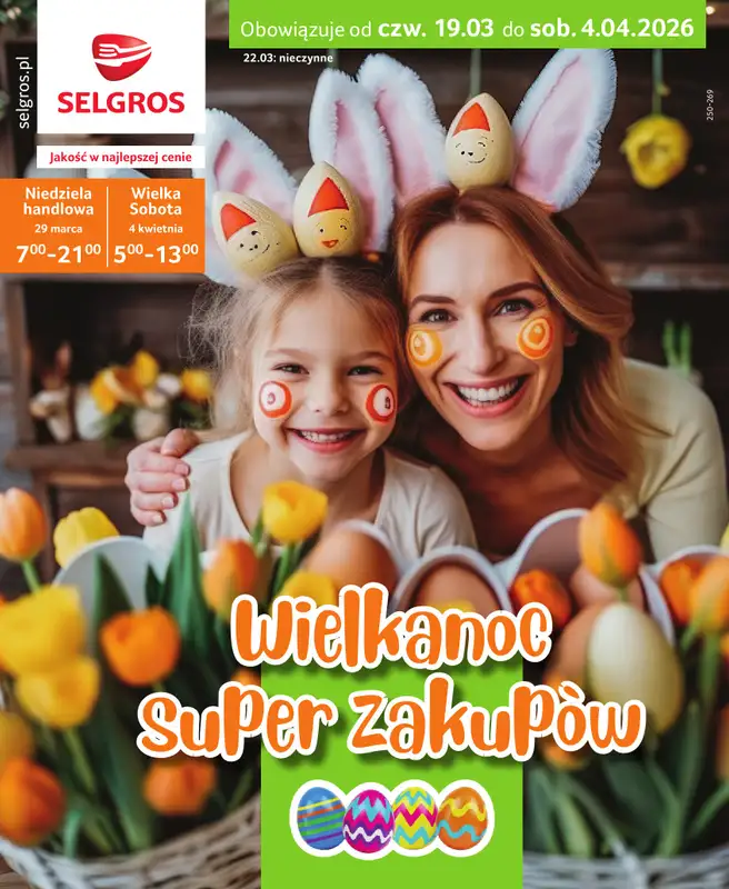 Selgros - gazetka promocyjna Katalog Wielkanoc  