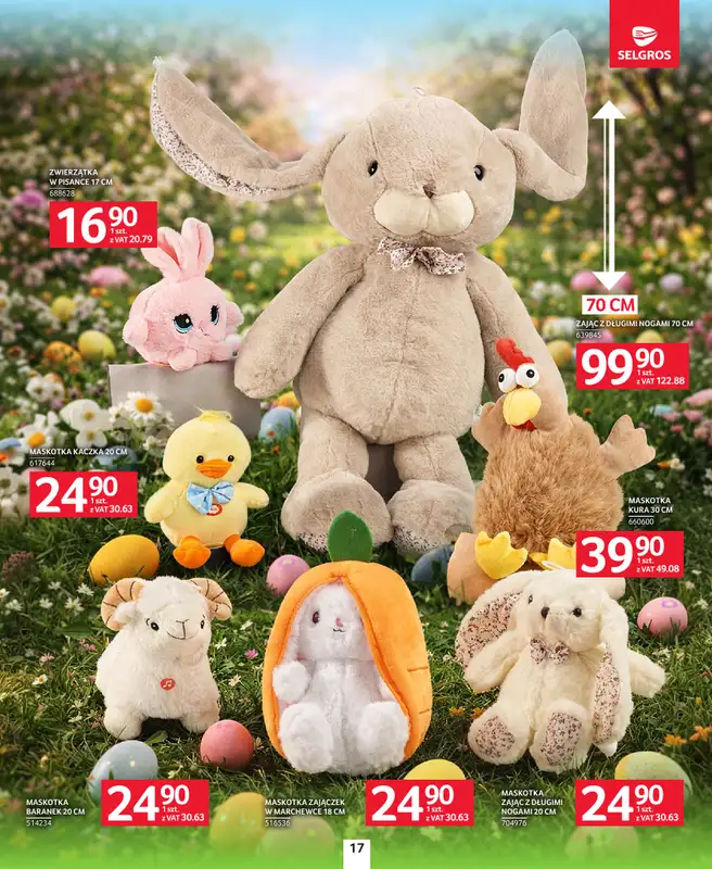 Selgros - gazetka promocyjna Katalog Wielkanoc od czwartku 19.03 do soboty 04.04 - strona 17