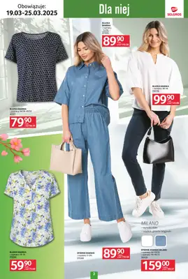 Selgros - gazetka promocyjna Katalog Tekstylia od czwartku 19.03 do środy 25.03 - strona 2