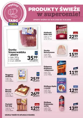 Makro - gazetka promocyjna Targ MAKRO - oferta świeża w super cenach! od poniedziałku 16.03 do soboty 21.03 - strona 3