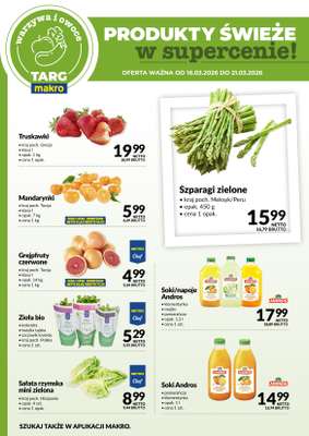 Makro - gazetka promocyjna Targ MAKRO - oferta świeża w super cenach! od poniedziałku 16.03 do soboty 21.03 - strona 5