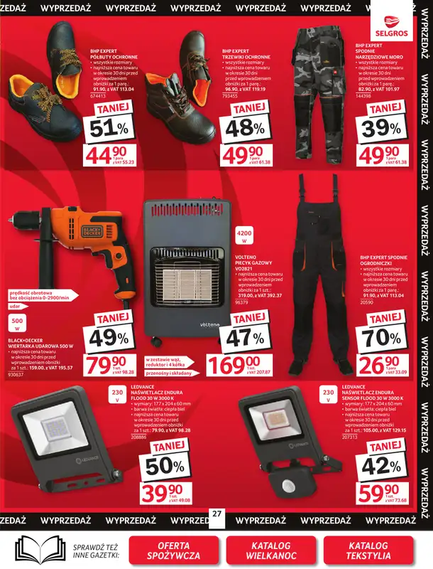 Selgros - gazetka promocyjna Oferta przemysłowa od czwartku 19.03 do środy 25.03 - strona 29