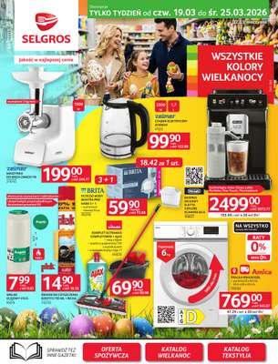 Selgros - gazetka promocyjna Oferta przemysłowa od czwartku 19.03 do środy 25.03