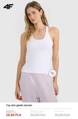4F - gazetka promocyjna Promocje dla niej do 100 zł od poniedziałku 16.03  - strona 2