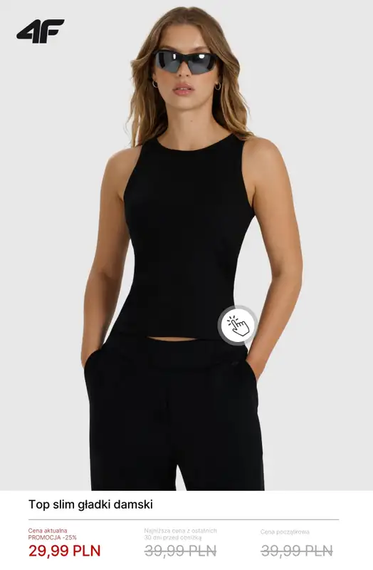 4F - gazetka promocyjna Promocje dla niej do 100 zł od poniedziałku 16.03  - strona 6