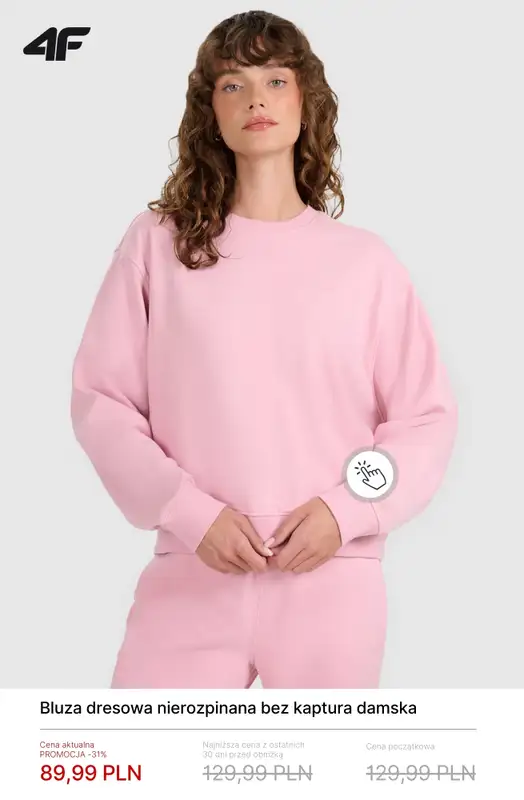 4F - gazetka promocyjna Promocje dla niej do 100 zł od poniedziałku 16.03  - strona 9