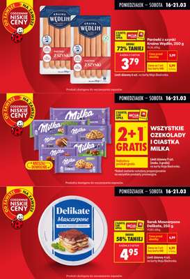 Biedronka - gazetka promocyjna Biedronkowe oszczędności od poniedziałku 16.03 do środy 18.03 - strona 4