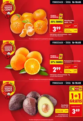 Biedronka - gazetka promocyjna Biedronkowe oszczędności od poniedziałku 16.03 do środy 18.03 - strona 5